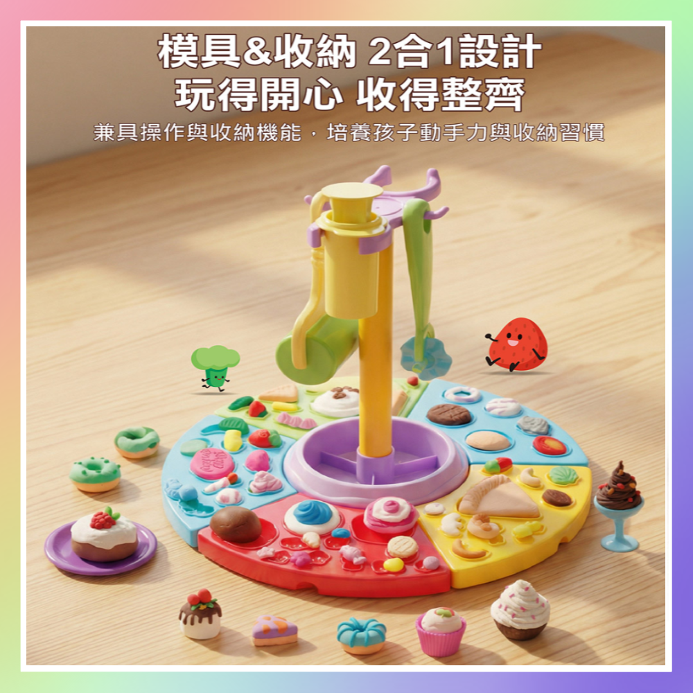 歡樂點心派對小麥黏土-細節圖4