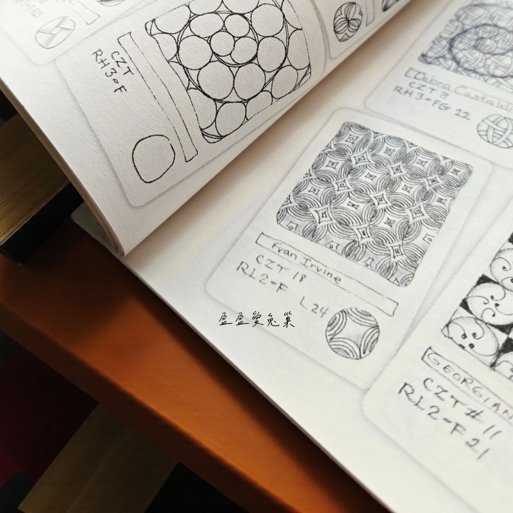 【盈盈愛兔巢】禪繞畫書籍｜官方原文｜Reticula and Fragments Book｜書網絡與片段技巧｜進階適用-細節圖4