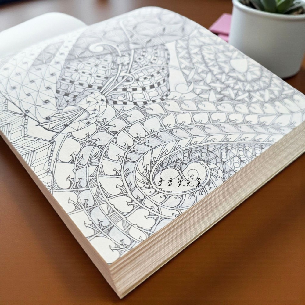 【盈盈愛兔巢】禪繞畫書籍｜官方原文｜Reticula and Fragments Book｜書網絡與片段技巧｜進階適用-細節圖5