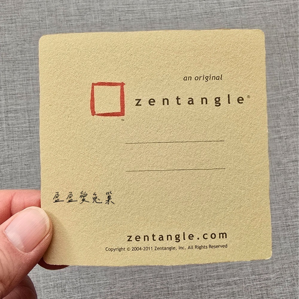 【盈盈愛兔巢】Zentangle® 美國禪繞畫紙磚｜官方｜方形紙磚 3.5 英吋｜空白紙磚｜原廠正版｜禪繞畫工具材料-規格圖7