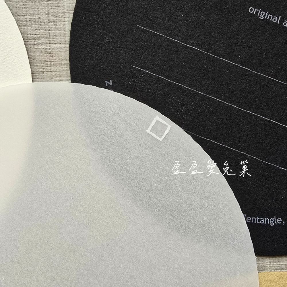 【盈盈愛兔巢】Zentangle® 美國禪繞畫紙磚｜官方｜圓形紙磚 11.7公分 ｜空白紙磚｜原廠正版｜禪繞畫工具材料-細節圖4