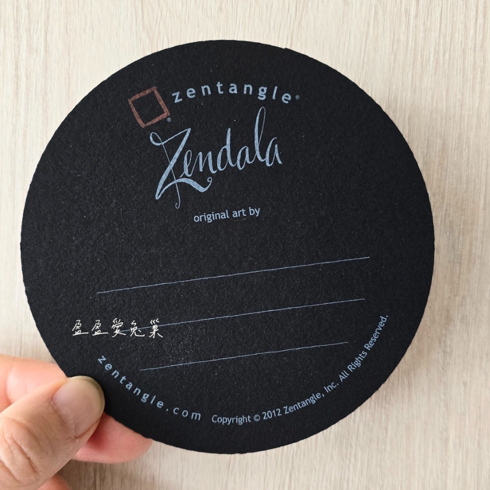 圓磚 - 半透明色紙磚