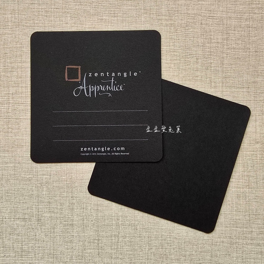 【盈盈愛兔巢】Zentangle® 美國禪繞畫紙磚｜官方｜學習紙磚｜11.4公分｜空白紙磚｜原廠正版｜禪繞畫工具材料-細節圖4