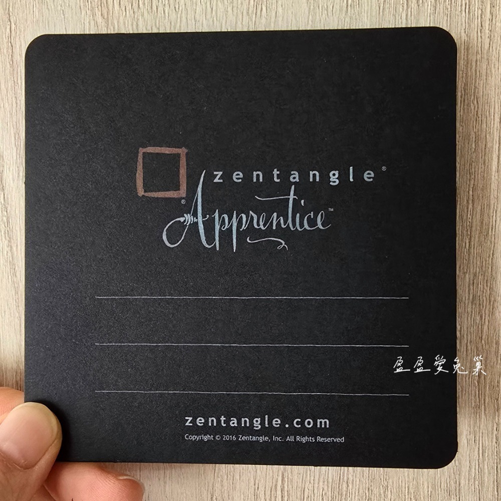 【盈盈愛兔巢】Zentangle® 美國禪繞畫紙磚｜官方｜學習紙磚｜11.4公分｜空白紙磚｜原廠正版｜禪繞畫工具材料-規格圖6