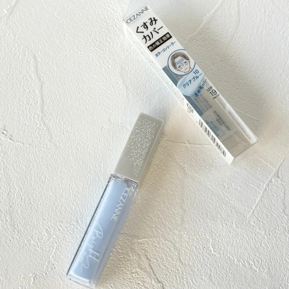 現貨❗️30H出貨 CEZANNE 塞尚 日本境內款 雪肌遮瑕膏 藍色提亮液 面部提亮-細節圖4