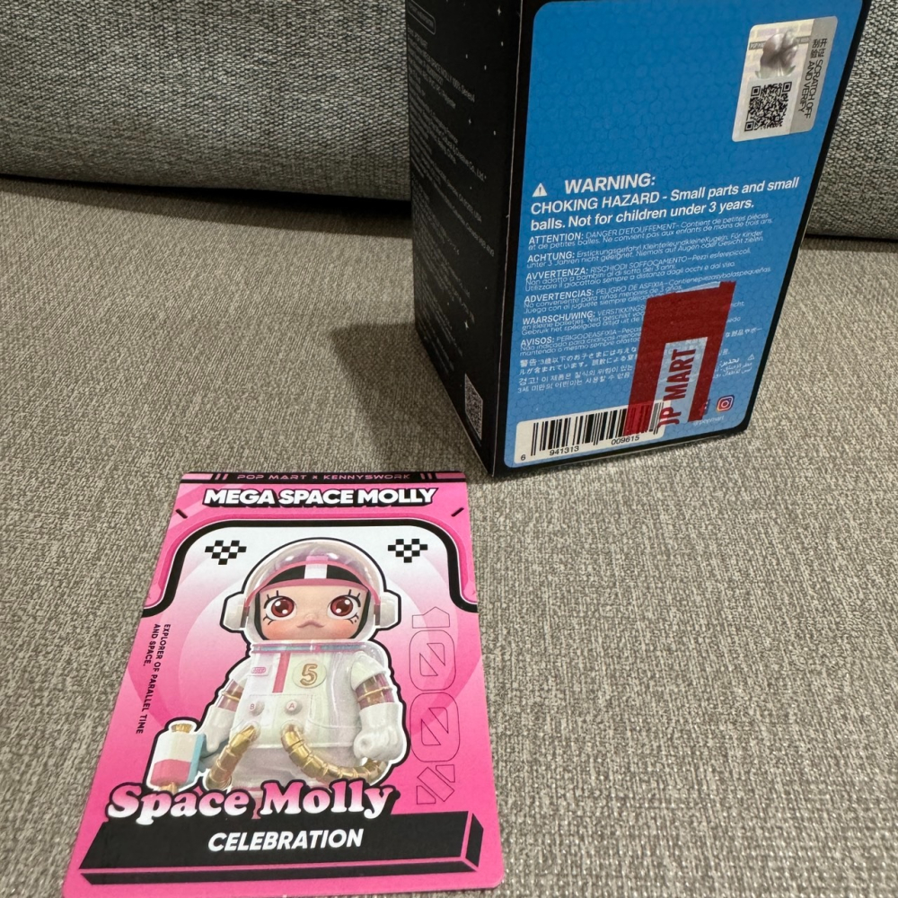 隔日出貨 POPMART 泡泡瑪特 Space MOLLY 4週年 100% 溢彩 Celebration-細節圖2