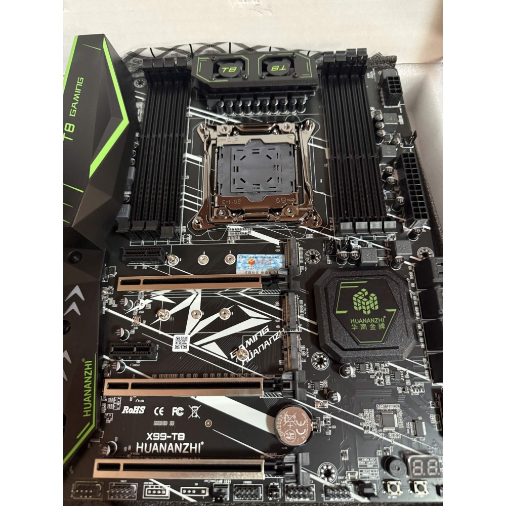 ❮晨安工作室❯ 華南金牌X99-T8主機板 相容DDR3*8-細節圖2