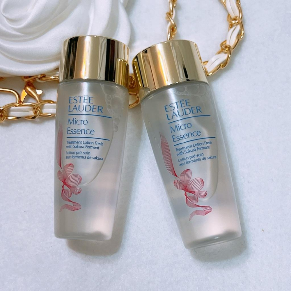 ESTEE LAUDER 雅詩蘭黛 微分子肌底原生露 櫻花水 30ml 專櫃小樣 化妝水 精華水 櫻花-細節圖2