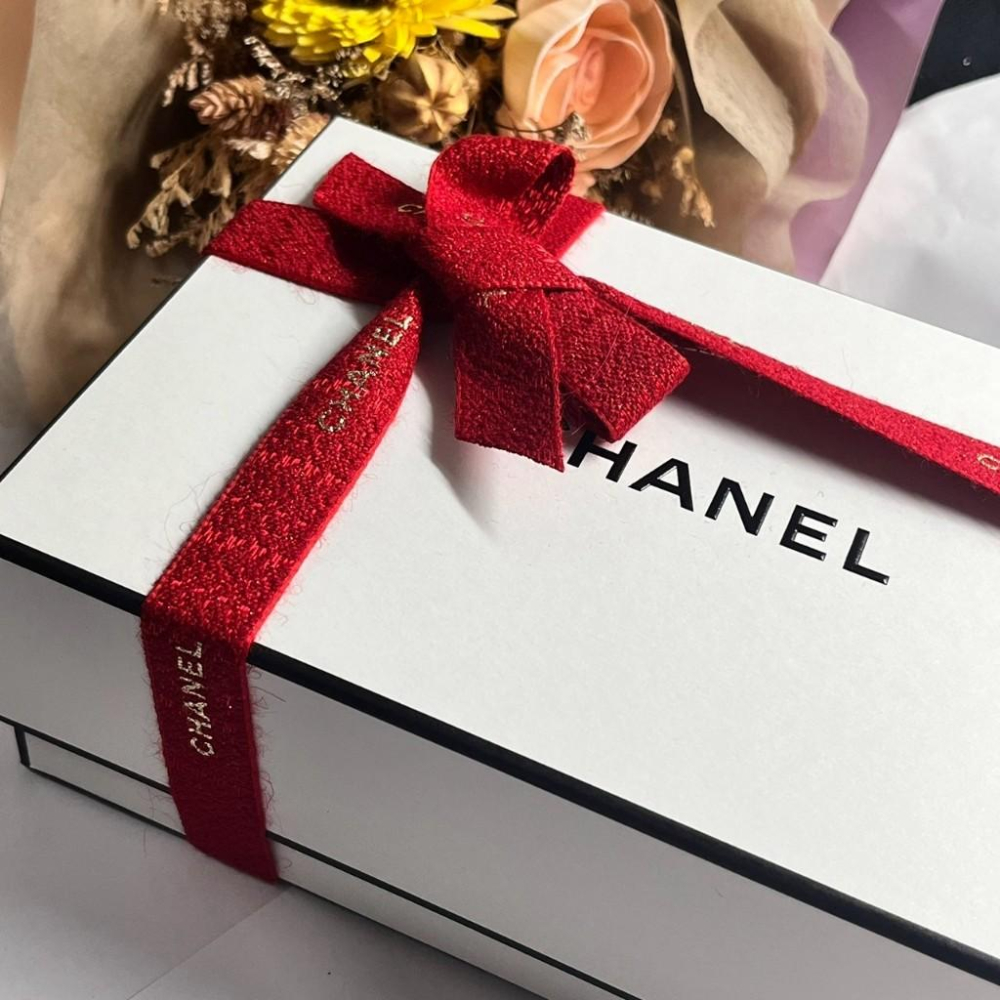 CHANEL 香奈兒禮盒 紙盒 紙袋 提袋 緞帶 禮物包裝 專櫃貨-細節圖7