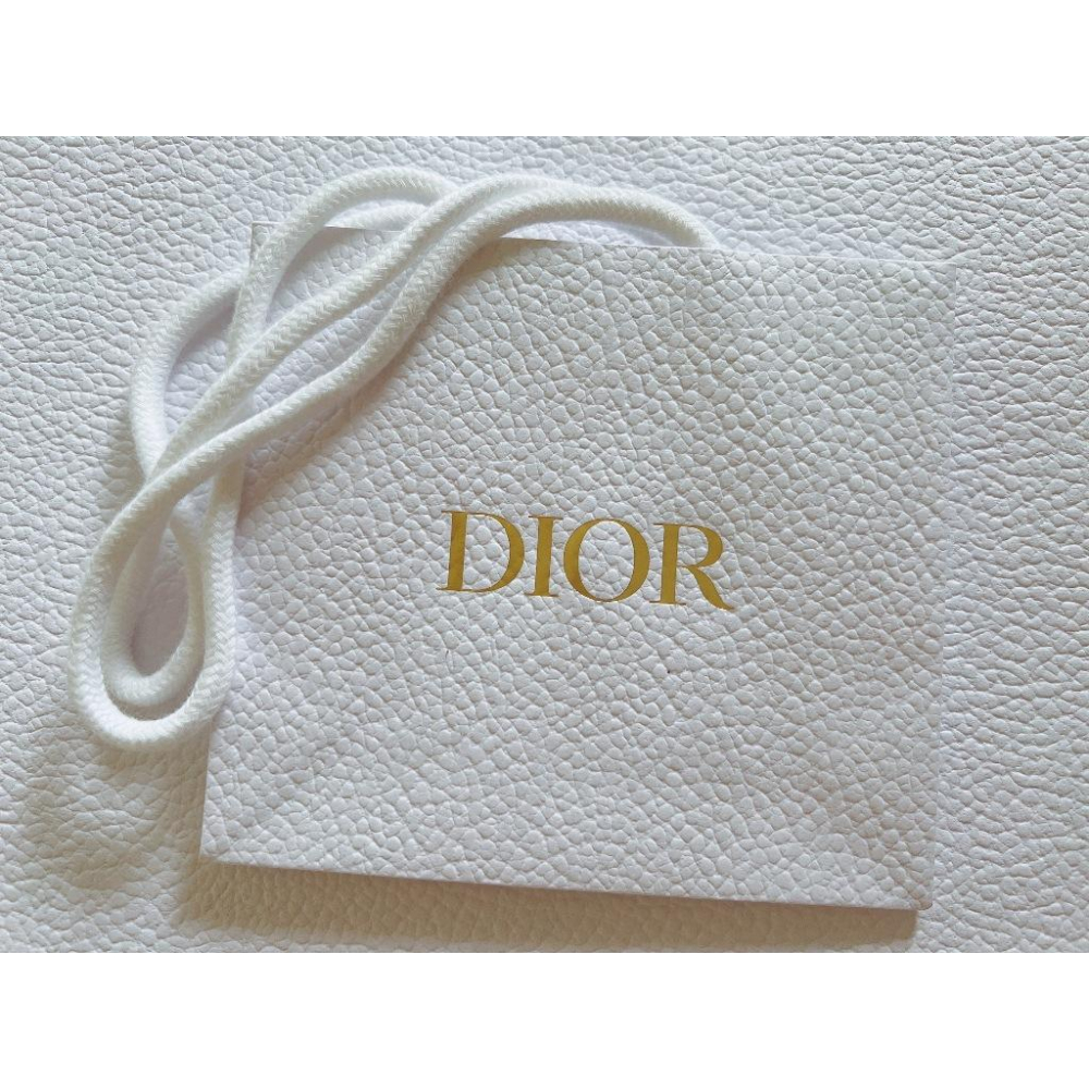 Dior 迪奧 紙袋 / 提袋 燙金 金燦凡爾賽 禮品袋 禮品盒 緞帶 彩帶 專櫃貨-細節圖4