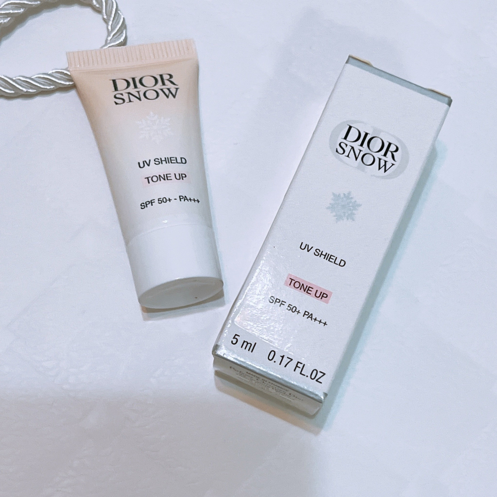 Dior 迪奧 雪晶靈潤色隔離亮妍霜 雪精靈潤色隔離妝前乳 5ml 專櫃貨 全新品 防曬 修色 隔離-細節圖3