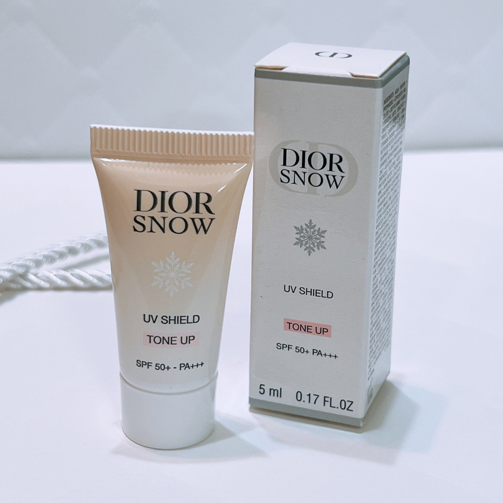Dior 迪奧 雪晶靈潤色隔離亮妍霜 雪精靈潤色隔離妝前乳 5ml 專櫃貨 全新品 防曬 修色 隔離-細節圖4