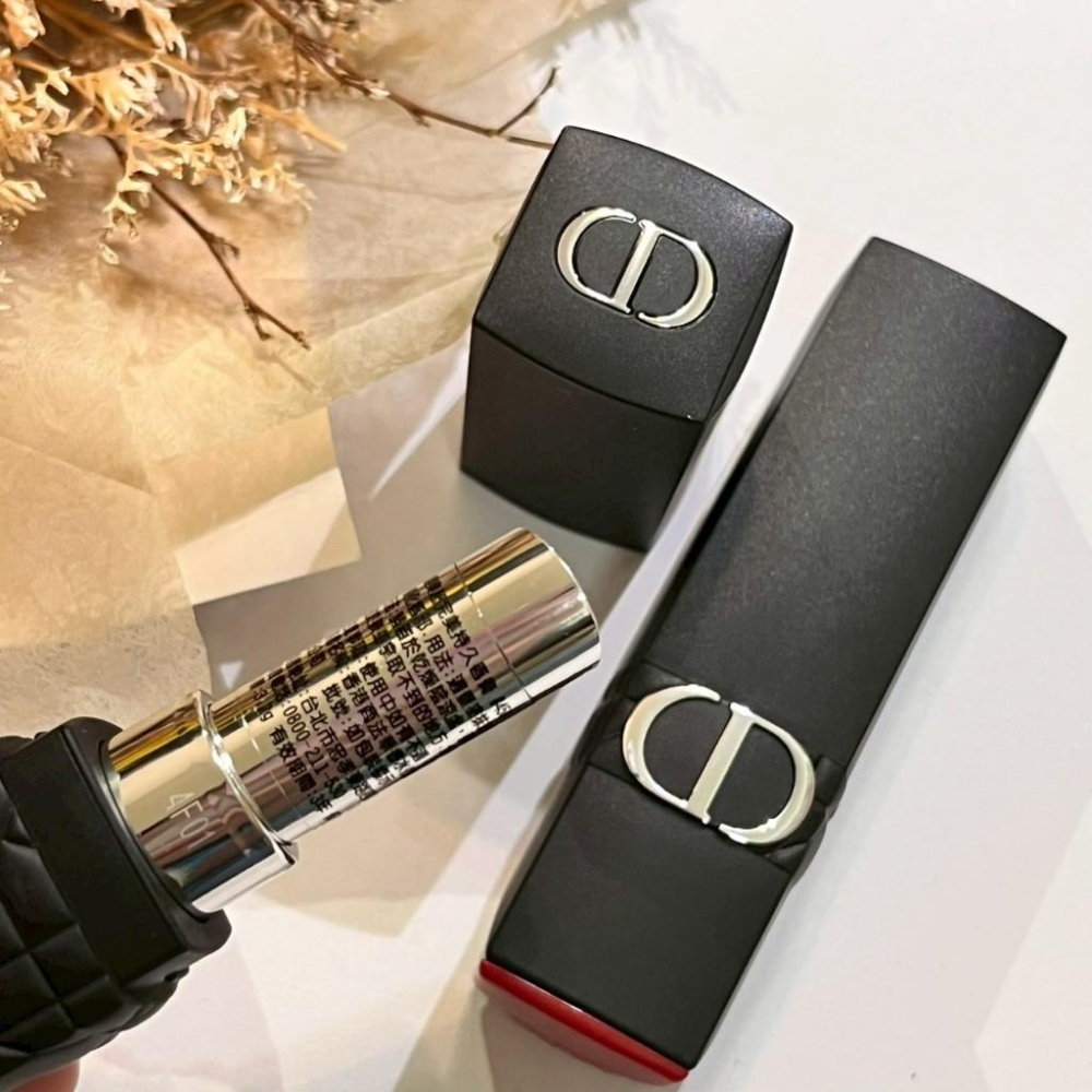 DIOR 迪奧 藍星唇膏 超完美持久唇膏 3.2g 絲絨特霧 經典緞光 柔紗霧面 正品 色號自選 口紅 臺灣專櫃貨-細節圖3