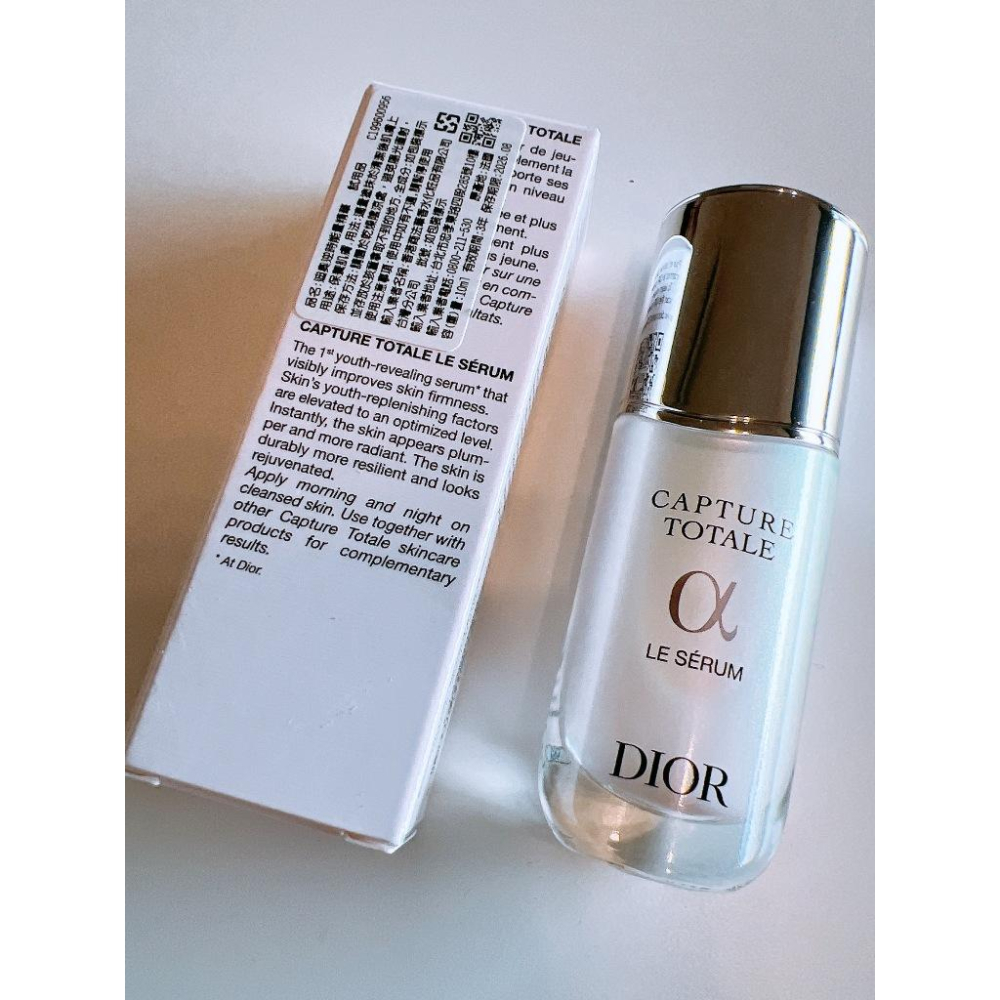 DIOR迪奧 逆時活氧膠原精華 逆時能量精華 5/10ml 全新品 台灣專櫃貨 精華-細節圖4