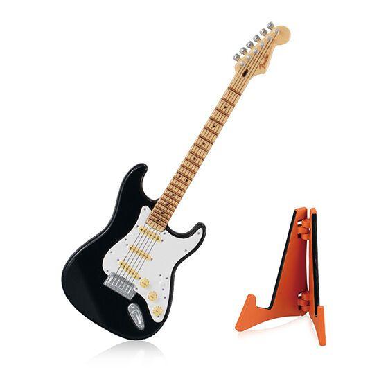 (再販)現貨 Fender 吉他樂器 模型 全5種 扭蛋 轉蛋 BANDAI 吉他 擬真 1/12 STRATOCAST-細節圖2