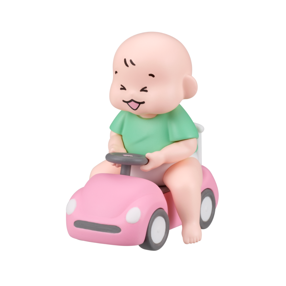 奇譚俱樂部 大野太郎 嬰兒車系列 扭蛋 寶寶 KITAN CLUB 玩具車-規格圖1