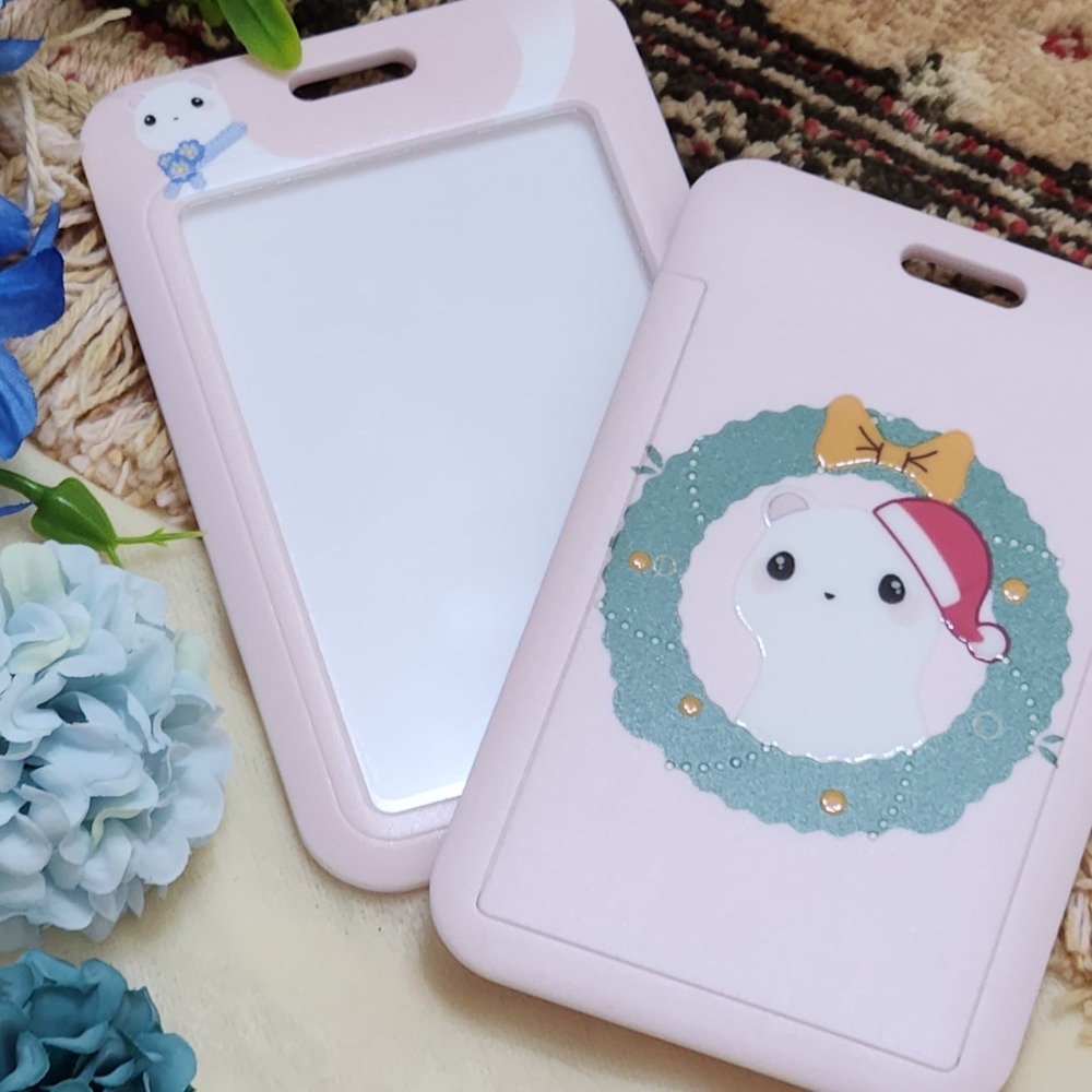 [現貨]萌寵票卡夾 聖誕托帕-細節圖2