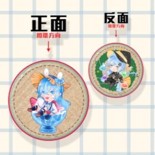 [現貨]木紋鑰匙圈 艾德蒙特 私設-細節圖3