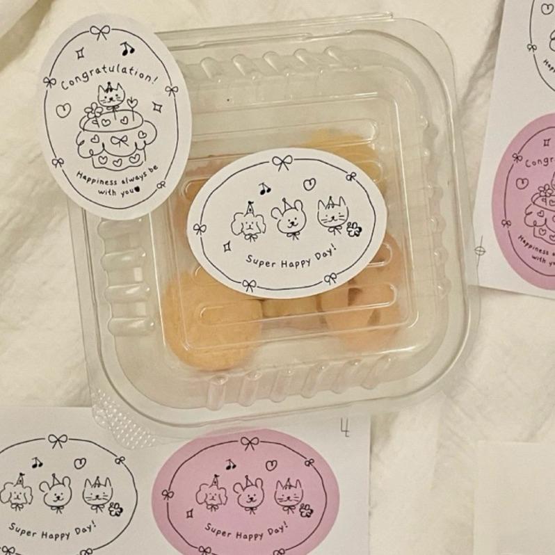 【ins封口貼紙】 happy birthday包裝封口貼紙✨生日貼紙✨裝飾貼紙✨分享禮✨分享包-細節圖2