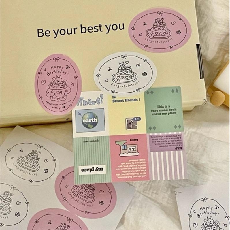 【ins封口貼紙】 happy birthday包裝封口貼紙✨生日貼紙✨裝飾貼紙✨分享禮✨分享包-細節圖3