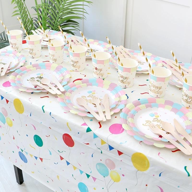 【生日派對紙盤餐具組】✨一次性餐具✨派對餐具 ✨派對紙盤✨聚餐布置✨寶寶派對✨生日派對佈置✨性別派對✨聚會✨-細節圖4
