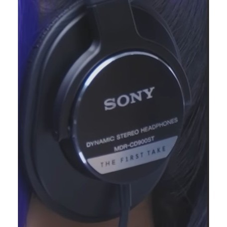 THE FIRST TAKE 企劃 SONY MDR-CD900ST 監聽耳機專用貼紙【4張一組】-細節圖6