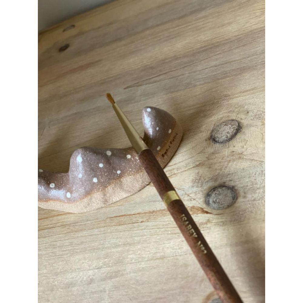 DOKi DOKi 筆架 聖木架 祕魯聖木架 巨巨巨可愛 手捏陶 陶藝 陶瓷 incense holder-細節圖3