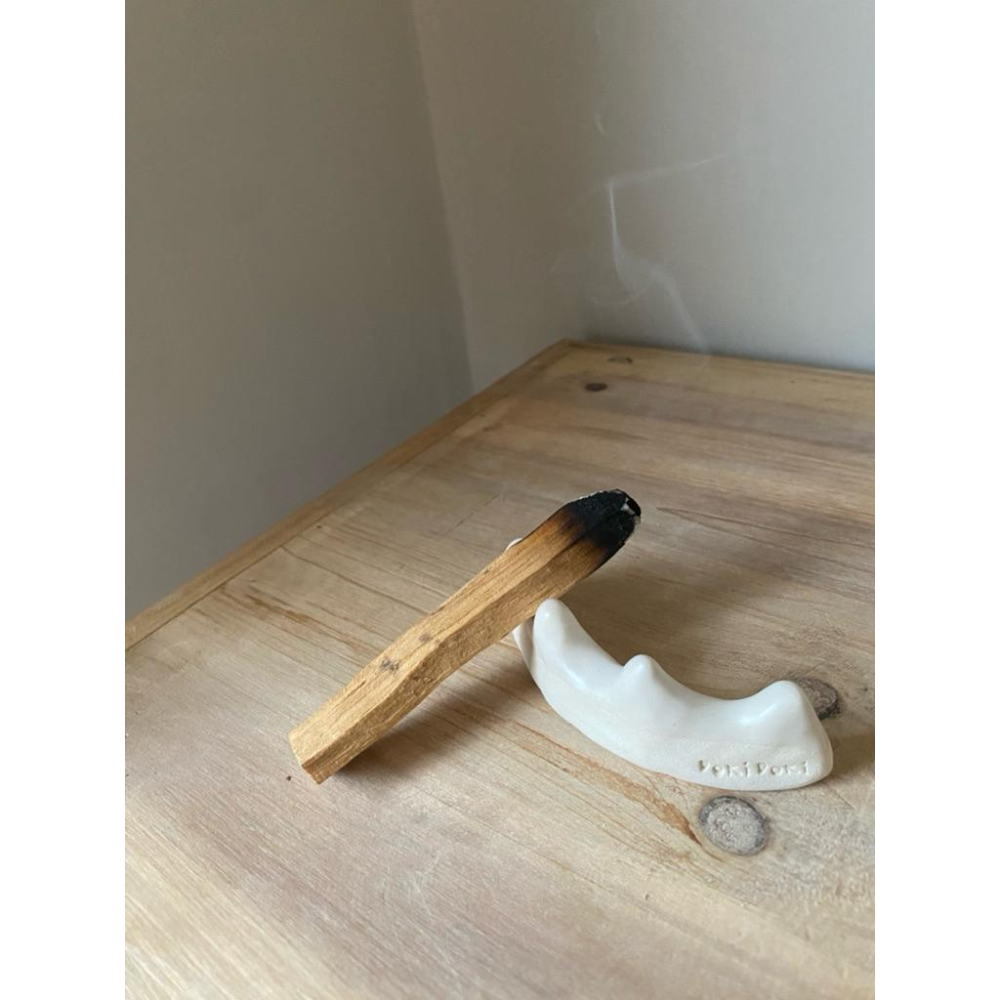 DOKi DOKi 筆架 聖木架 祕魯聖木架 巨巨巨可愛 手捏陶 陶藝 陶瓷 incense holder-細節圖5