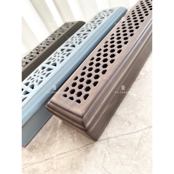 CH.CANDLE 臥式線香盤 不挑香粗細 便利滿分💯 線香盤 線香座 香盒-細節圖4