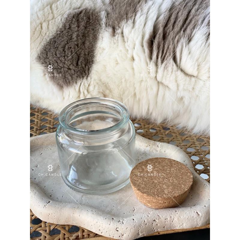 CH.CANDLE 帶蓋蠟燭容器 蠟燭容器 蠟燭玻璃容器 香氛蠟燭容器-細節圖3