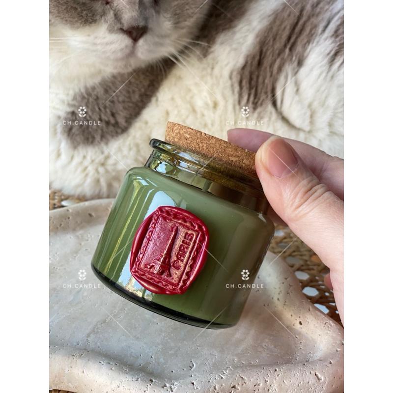 CH.CANDLE 帶蓋蠟燭容器 蠟燭容器 蠟燭玻璃容器 香氛蠟燭容器-細節圖6
