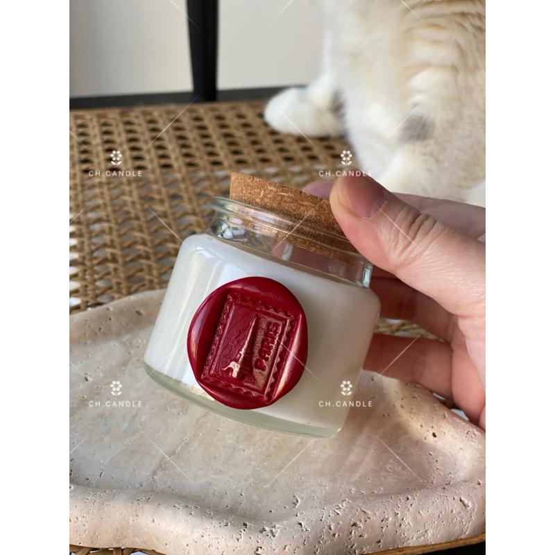 CH.CANDLE 帶蓋蠟燭容器 蠟燭容器 蠟燭玻璃容器 香氛蠟燭容器-細節圖7