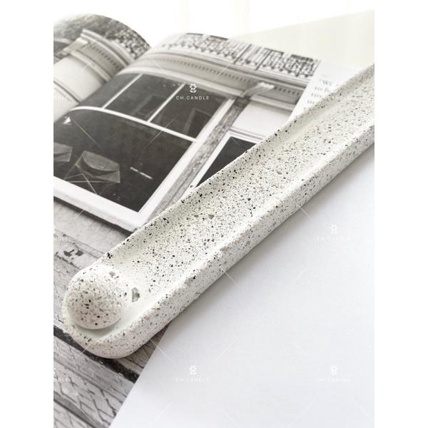 CH.CANDLE 店主的微手作 英國JESMONITE 水泥石材感質 線香盤 線香插 秘魯聖木盤 線香插-細節圖5