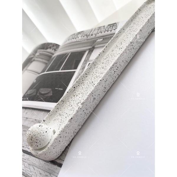 CH.CANDLE 店主的微手作 英國JESMONITE 水泥石材感質 線香盤 線香插 秘魯聖木盤 線香插-細節圖6