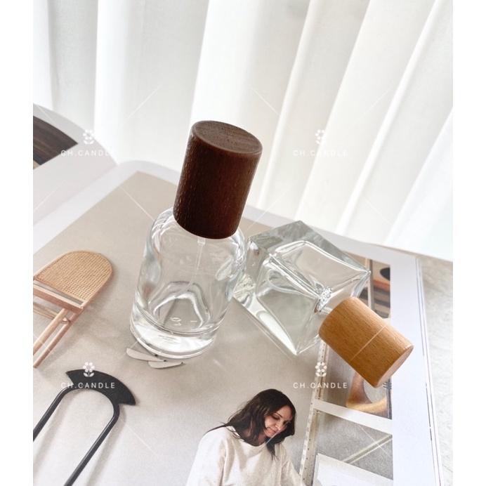 CH.CANDLE 木頭蓋香水空瓶 木頭香水瓶 香水空瓶 香水DIY 空瓶-細節圖4
