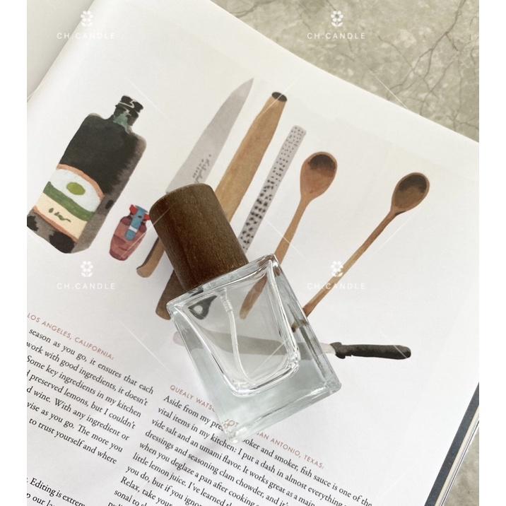 CH.CANDLE 木頭蓋香水空瓶 木頭香水瓶 香水空瓶 香水DIY 空瓶-細節圖5