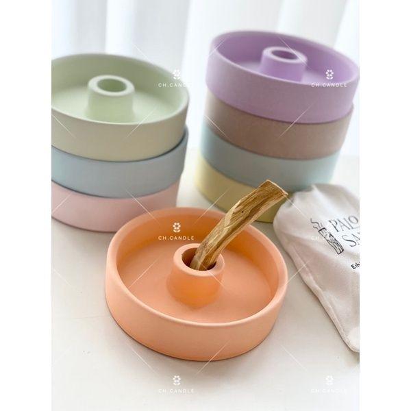 CH.CANDLE 店主的微手作 秘魯聖木盤 PALO SANTO 祕魯聖木 聖木架 聖木盤 樂土-細節圖3