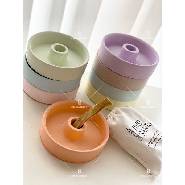 CH.CANDLE 店主的微手作 秘魯聖木盤 PALO SANTO 祕魯聖木 聖木架 聖木盤 樂土-細節圖5