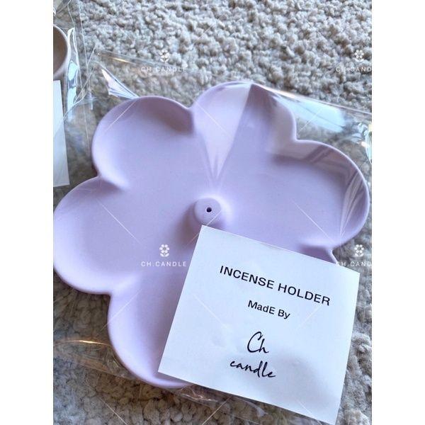 CH.CANDLE 店主的微手作 六瓣花線香盤 線香盤 竹香盤 香座 線香底座 incense holder 樂土-細節圖4