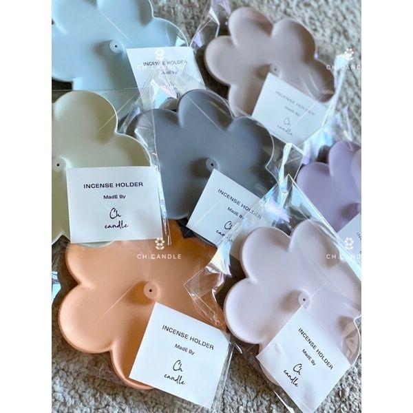 CH.CANDLE 店主的微手作 六瓣花線香盤 線香盤 竹香盤 香座 線香底座 incense holder 樂土-細節圖6