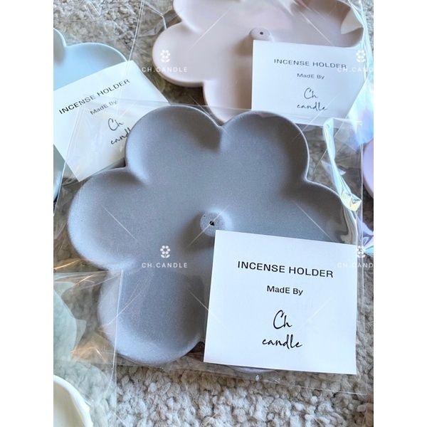 CH.CANDLE 店主的微手作 六瓣花線香盤 線香盤 竹香盤 香座 線香底座 incense holder 樂土-細節圖9