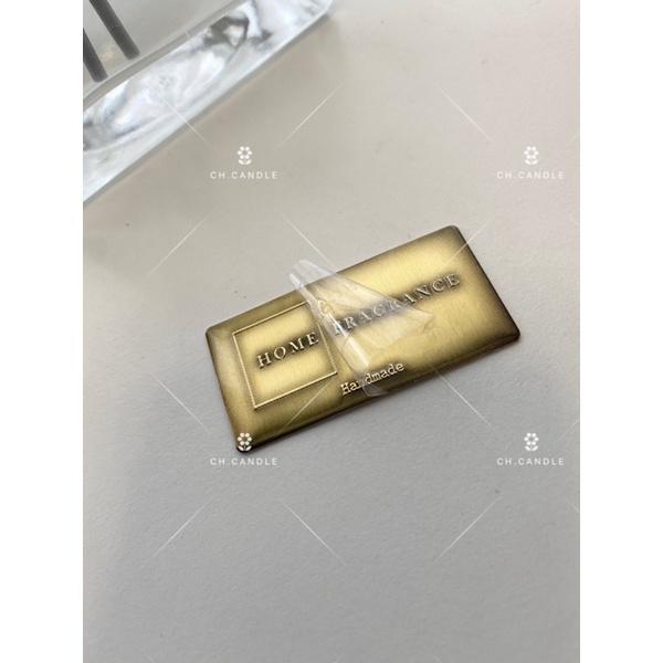 CH.CANDLE 復古奢華擴香瓶貼紙 做舊 仿舊 韓國貼紙 擴香瓶貼紙-細節圖4