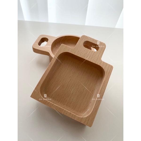 CH.CANDLE 塔香 香椎 置物小盤 小碟子 木盤 櫸木 相思木 飾品盤-細節圖6
