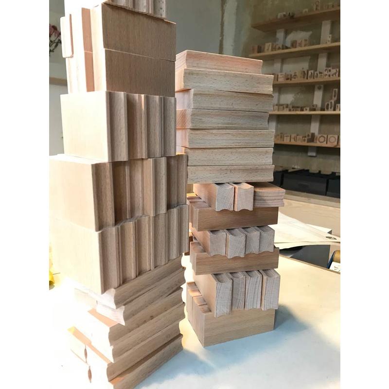 CH.CANDLE 德國直送 單根蠟燭印章 印章 木頭印章 石膏香氛片 手工紙 凸粉 香氛蠟燭包裝 包裝印章-細節圖7