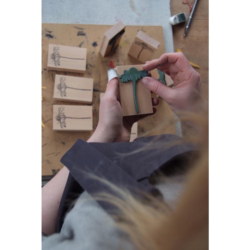 CH.CANDLE 德國直送 單根蠟燭印章 印章 木頭印章 石膏香氛片 手工紙 凸粉 香氛蠟燭包裝 包裝印章-細節圖8