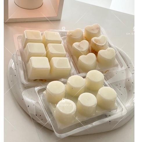 CH.CANDLE 香氛磚 耐高溫塑膠盒 注入C3大豆蠟 香薰爐 香氛磚 香氛磚DIY 香氛塊 香氛磚容器 香氛磚塑膠-細節圖2