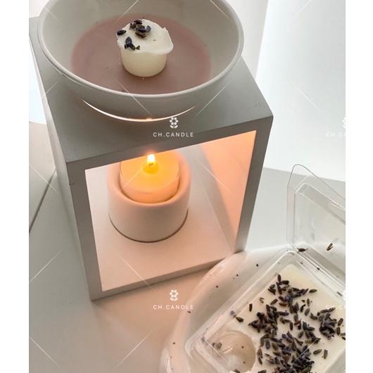CH.CANDLE 香氛磚 耐高溫塑膠盒 注入C3大豆蠟 香薰爐 香氛磚 香氛磚DIY 香氛塊 香氛磚容器 香氛磚塑膠-細節圖5