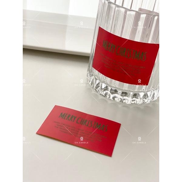 CH.CANDLE 聖誕節🎄 蠟燭裝飾貼紙 蠟燭容器貼紙-細節圖3