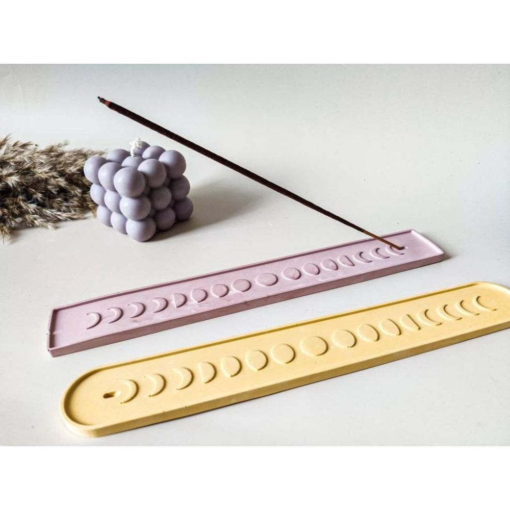 CH.CANDLE 線香托盤模具 自製線香托盤 線香 incense 線香插 線香模具DIY 線香板模具-細節圖3