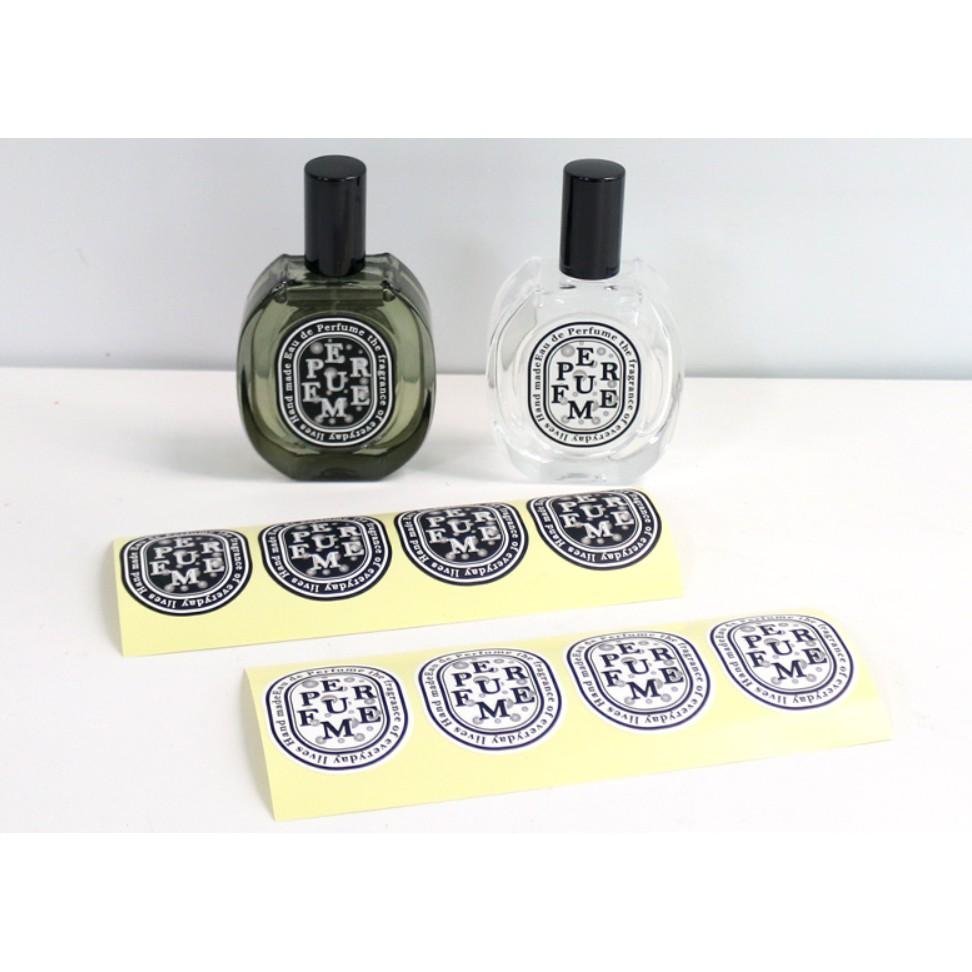 CH.CANDLE 韓國香氛貼紙 容器貼紙 黑白底兩款 香水容器貼紙-細節圖5